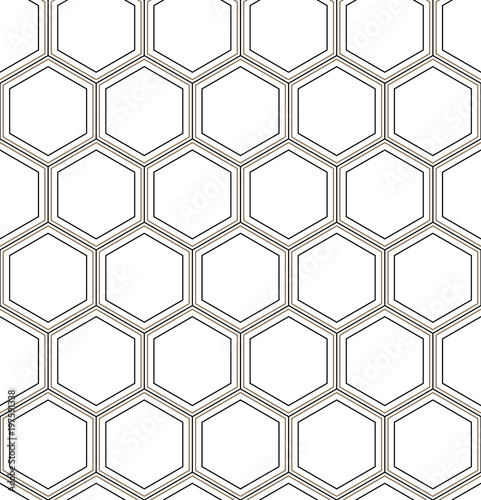 Vector seamless geometric pattern. Classic Chinese ancient fully editable ornament