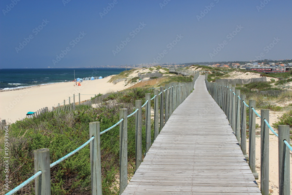 bridge to beach