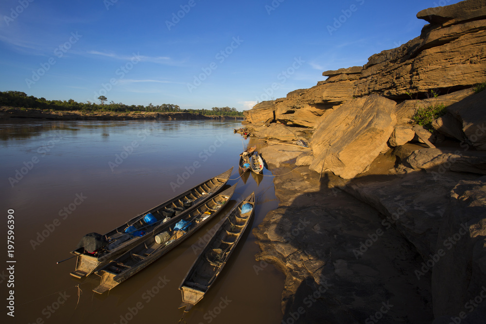 Naklejka premium Sam Phan Bok: The Grand Canyon of Thailand