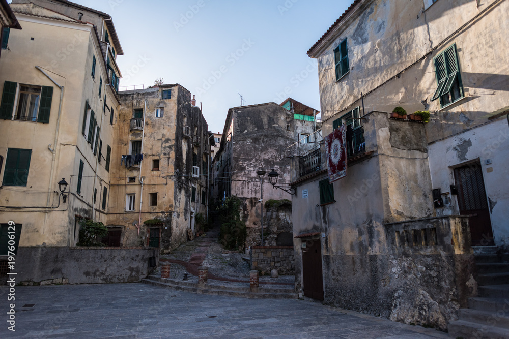 Architecture and sights of Ventimiglia