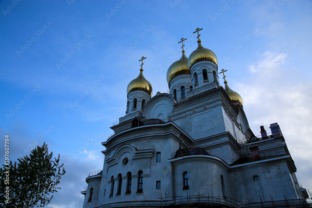 Fototapeta premium White church