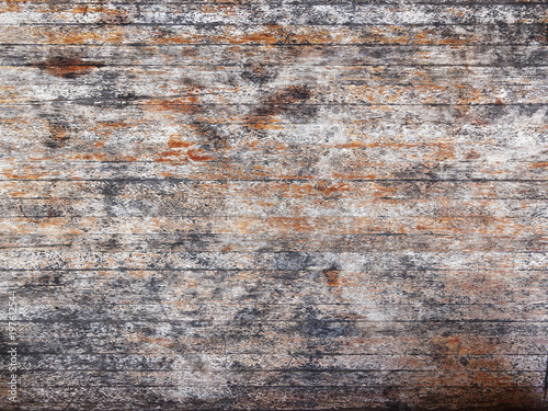 Alte Holzplanken mit verwitterter Farbe, Format 16:9