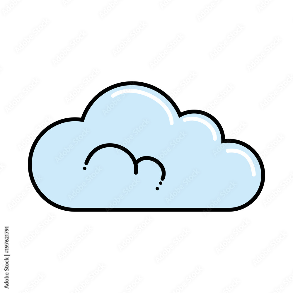 cloud weather isolated icon vector illustration design cloud weather isolated icon vector illustration design