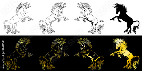 Set state unicorn contour line