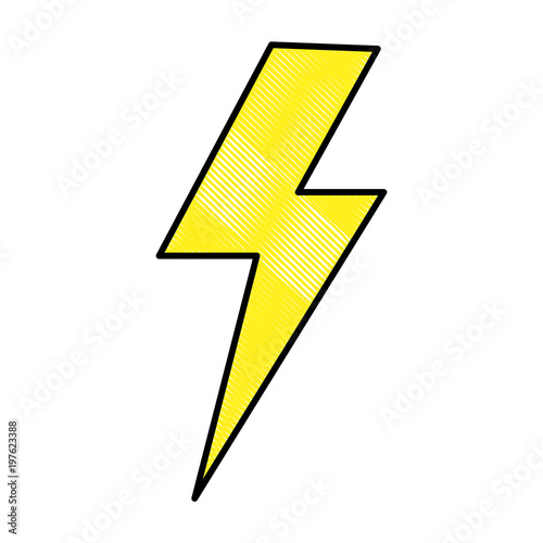 thunder ray isolated icon vector illustration design