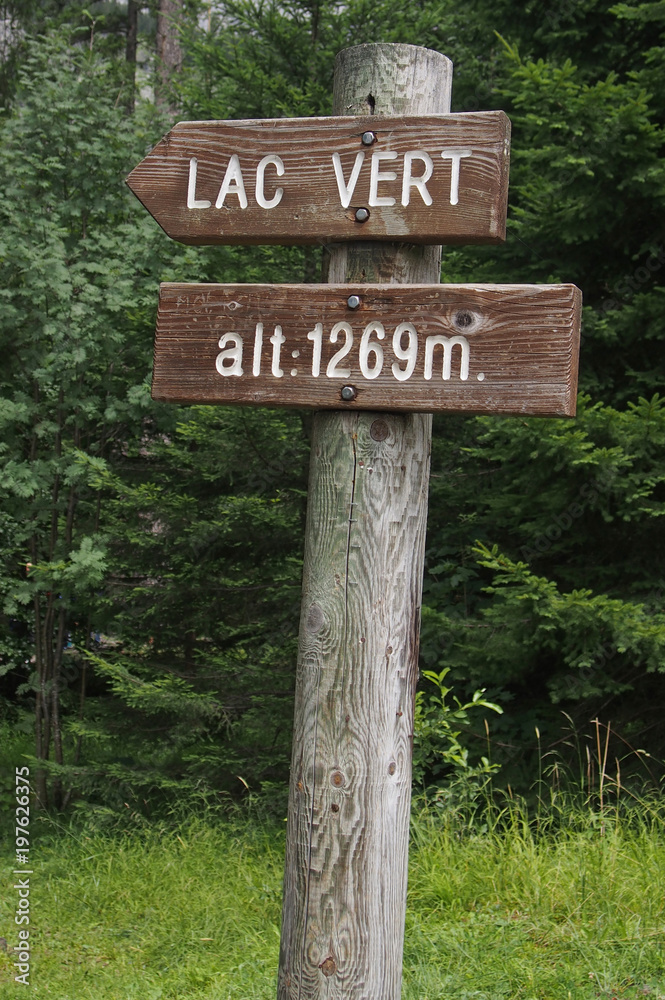 Lac Vert - Haute-Savoie