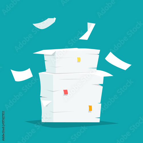 Stack of papers