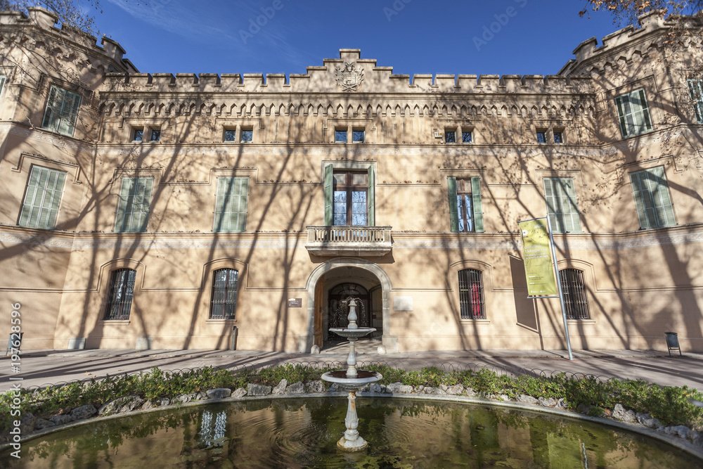 Palace of Can Mercader, Cornella de Llobregat, province Barcelona, Catalonia.