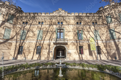 Palace of Can Mercader, Cornella de Llobregat, province Barcelona, Catalonia.