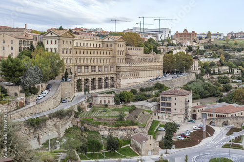 City view of Manresa, province Barcelona,Catalonia. © joan_bautista