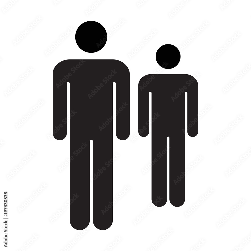 People Icon Vector Group of Men Team Symbol for Business Infographic Design in Glyph Pictogram illustration People Icon Vector Group of Men Team Symbol for Business Infographic Design in Glyph Pictogram illustration