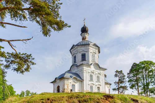 Vozvizhenskaya church in the monastery of Nilo-Stolobenskaya deserts photo