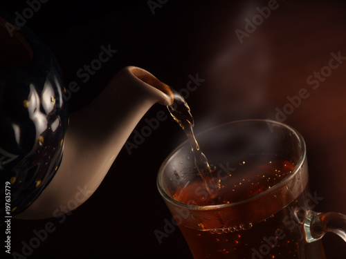 still life with cup of tea