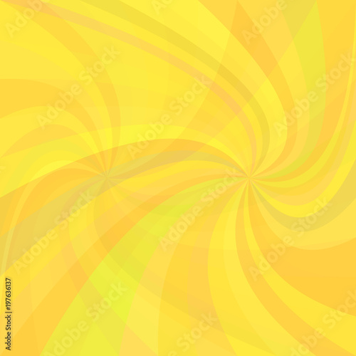 Abstract double spiral ray background - vector graphic from twisted rays in colorful tones