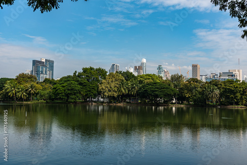 Bangkok - Lumpini Park am Morgen