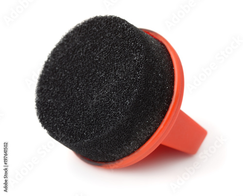 Fényképezés Round shoe shine sponge