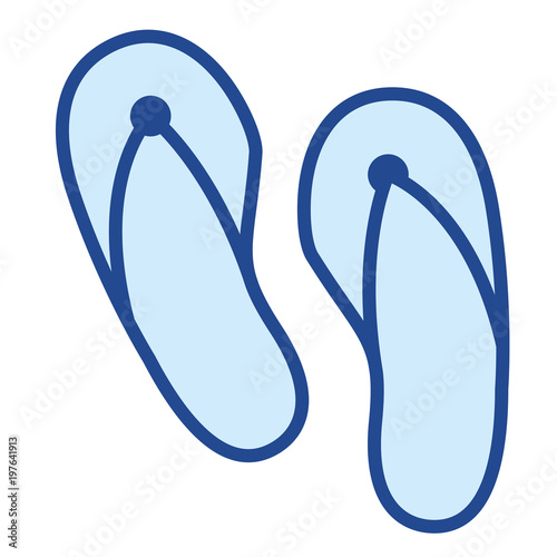 Flip Flops Vector Icon