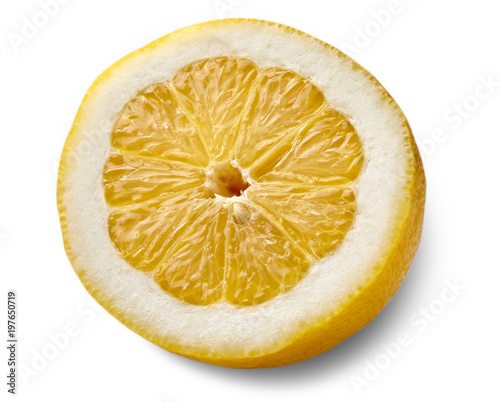 lemon fruitisolated on white background