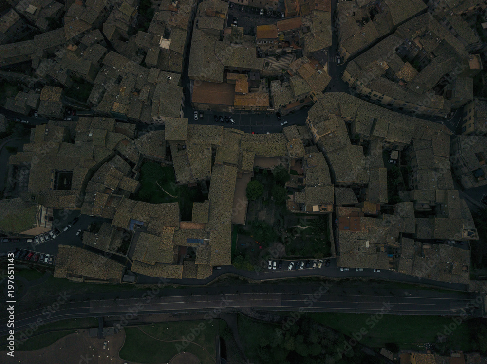 Fototapeta premium Landscape aerial