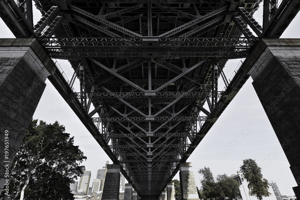 Naklejka premium Sydney Harbour Bridge