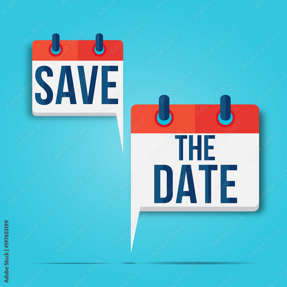 calendrier bulle : save the date calendrier bulle : save the date
