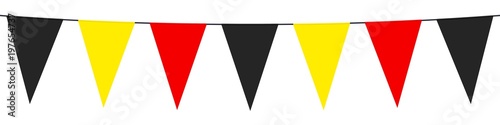 Banner. Garlands, pennants. Belgium