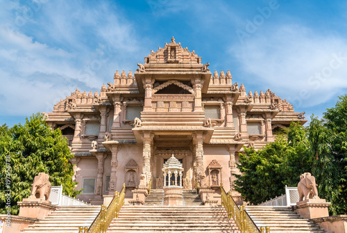 Borij Derasar, a Jain Temple in Gandhinagar - Gujarat, India photo
