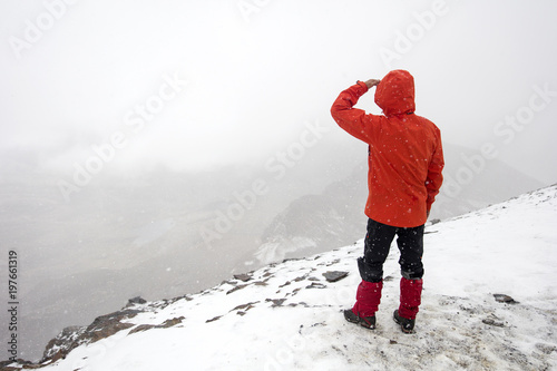 Chalcaltaya mountain in Bol...