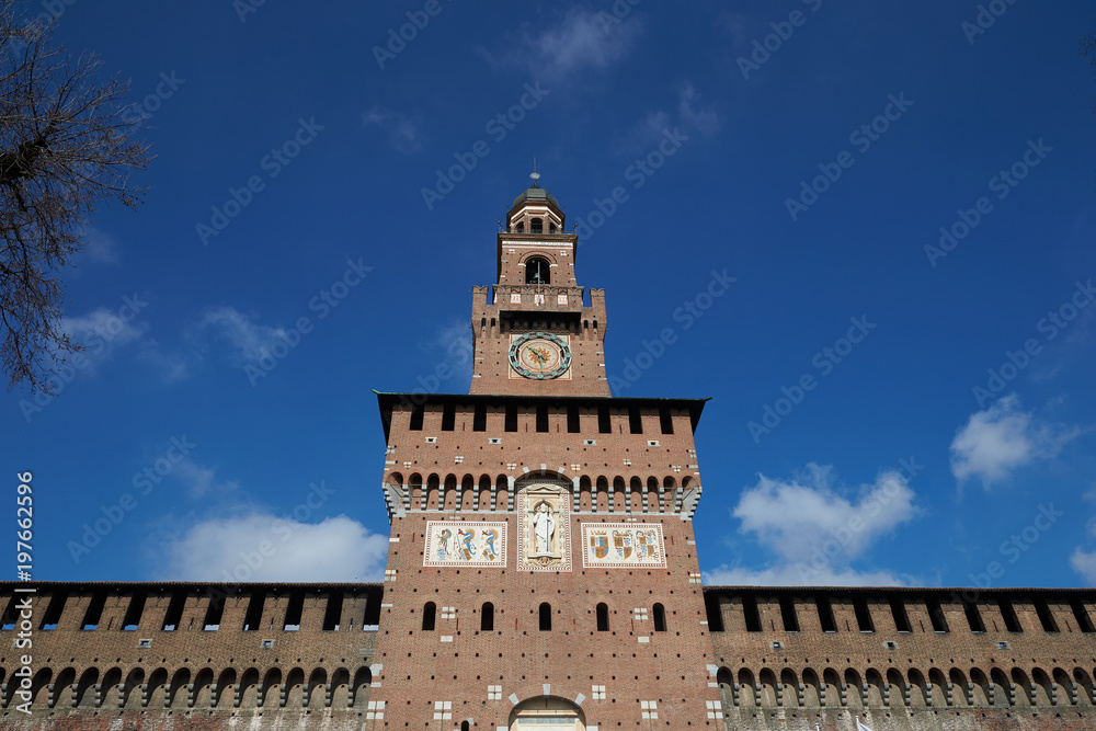 Milan - Italy - Castello Sforzesco