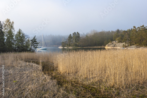 Landschaft auf den Aland In...