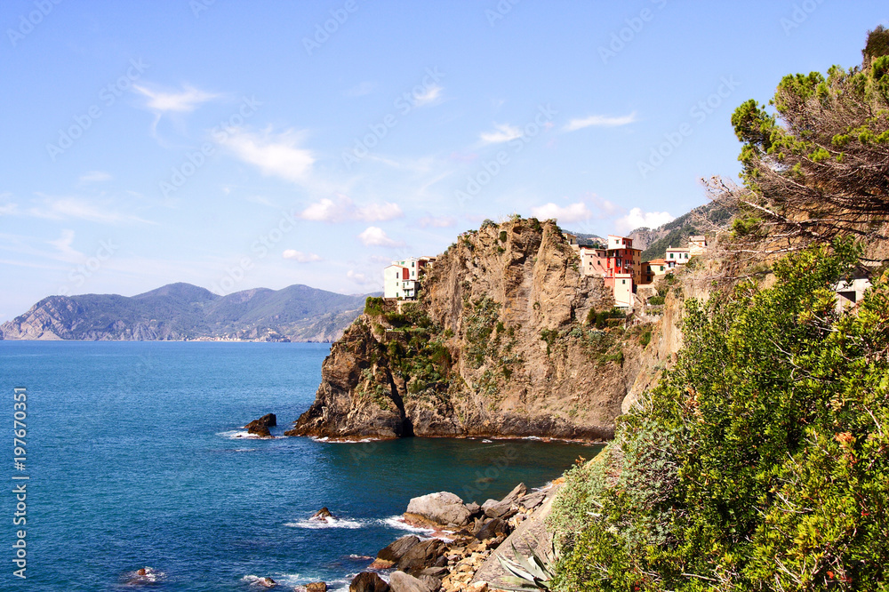 Cinque Terre, traditional Italian architecture