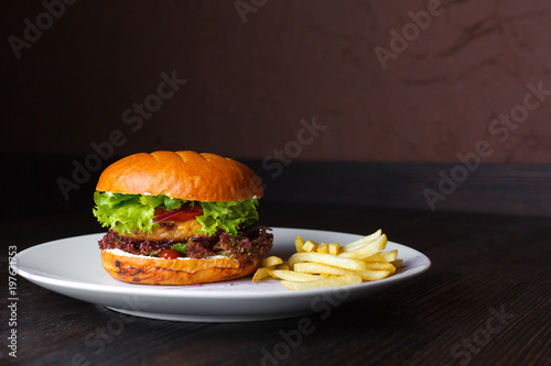 Delicious food menu