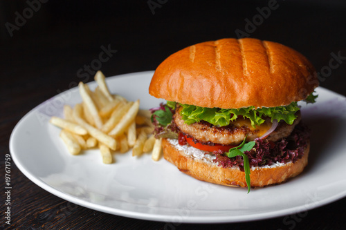 Delicious food menu