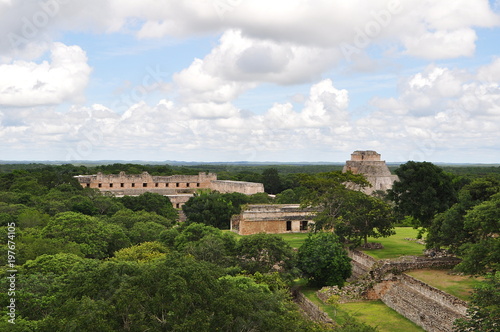 Ruins of Uxmal, Yucatán, Mexico.