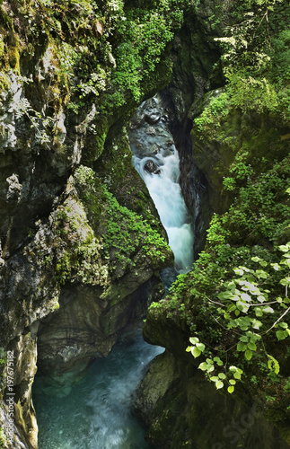 Tolminska Korita - Tolmin Gorge. Slovenia photo