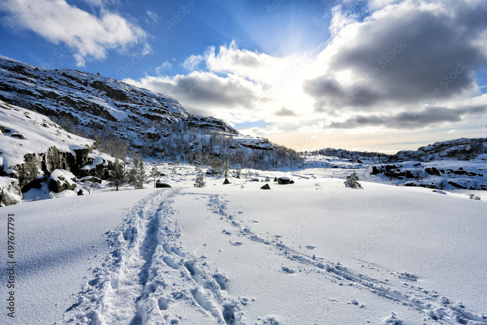 Schneeweg