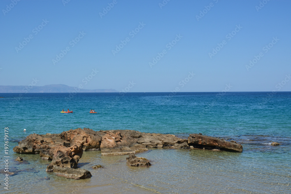 sea and blue sky