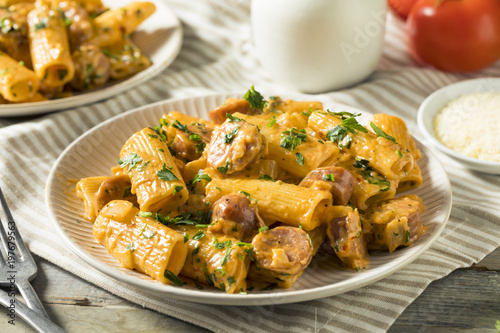 Homemade Sausage and Fennel Rigatoni