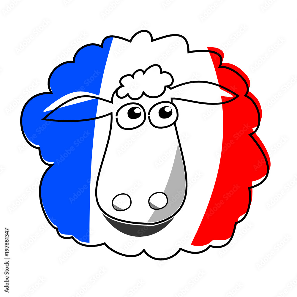 Logo mouton Stock Vector | Adobe Stock