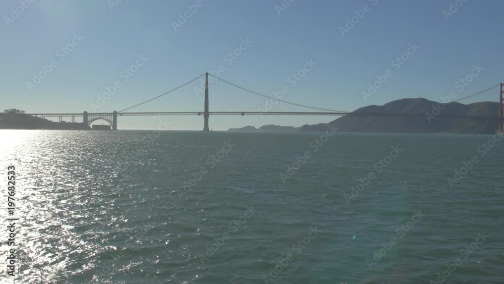 Golden Gate Bridge seen from San Francisco Bay Golden Gate Bridge seen from San Francisco Bay