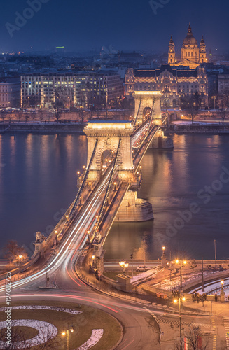 View on Chain Bridge in win...