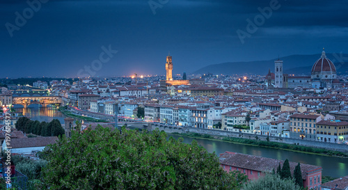 Scenic view on Florence, Tu...