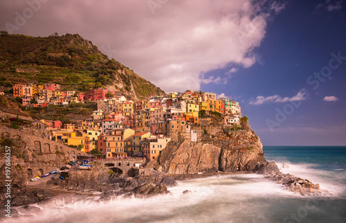 View on Manarola, Cinque Terre