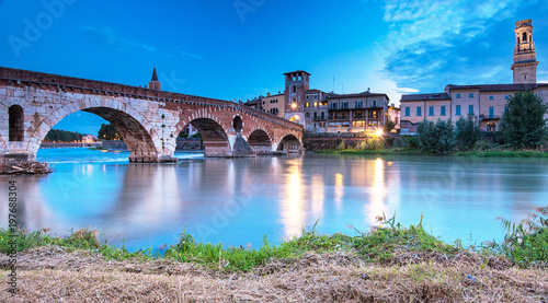 The famous roman Ponte Piet...