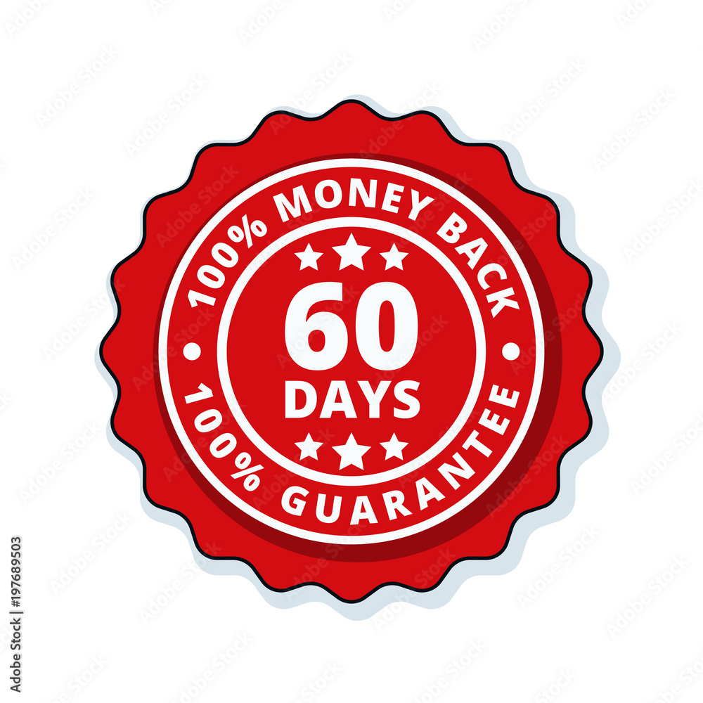 60 Days Money Back illustration 60 Days Money Back illustration