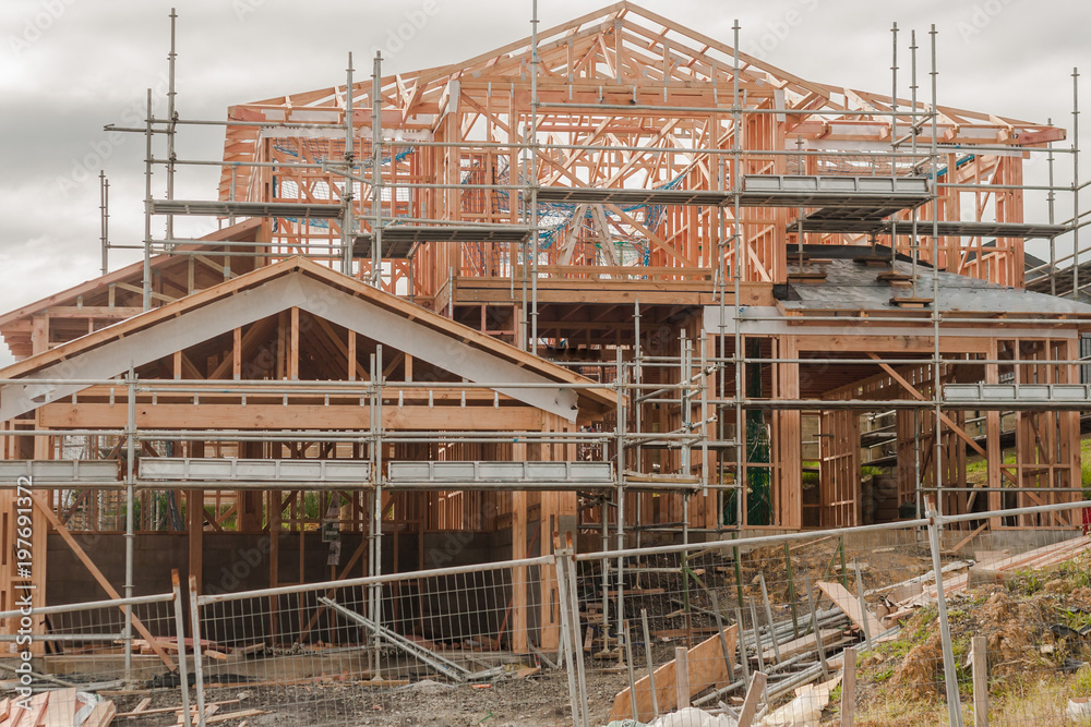 Wooden construction of private houses, constructing in New Zealand Wooden construction of private houses, constructing in New Zealand