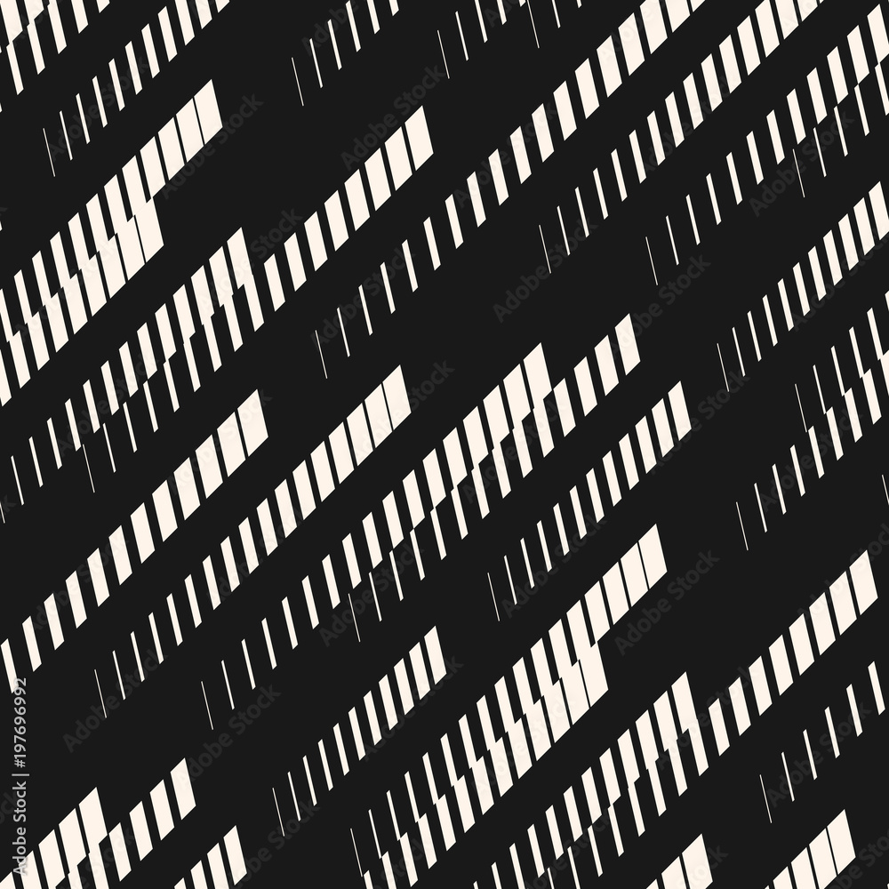 Vector extreme sport seamless pattern. Diagonal lines, tracks, halftone  stripes. Urban pattern. Sports pattern. Lines pattern. Stock Vector