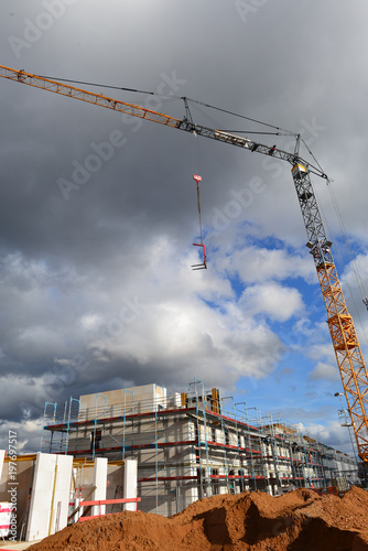 Baustelle im Neubaugebiet Hanau photo