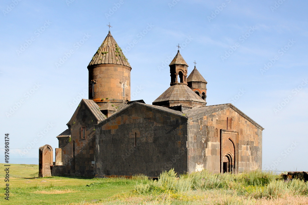 Kloster Saghmosavank in Aragatsotn, Armenien Kloster Saghmosavank in Aragatsotn, Armenien