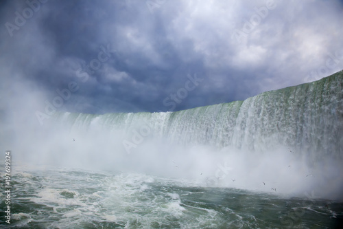 Niagara falls close up